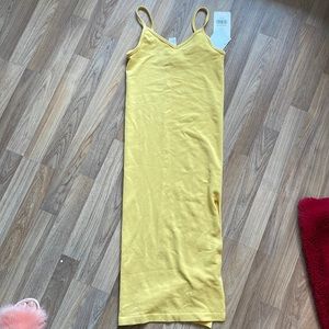 NWT Fabletics Cloud Seamless Tank MIDI Dresss